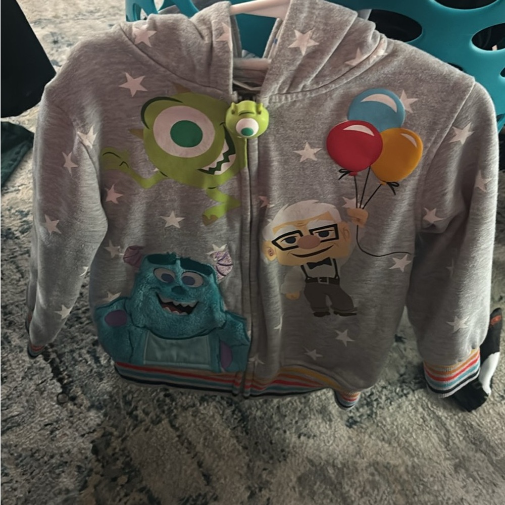 Gray and Green Pea Coat with Classic Design